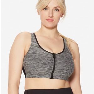 Ruby Ribbon zip front sports Demiette